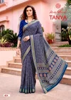 Tanya Vol 4 By Kashvi Dull Moss Viscose Border Saree 